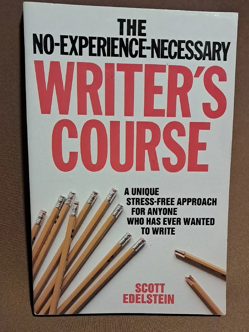 The No-Experience-Necessary Writer's Course - White & Red Cover